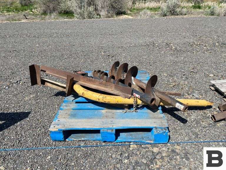 3PT Post Hole Digger Attachment