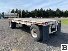 1981 INDEP Flatbed Trailer