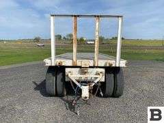 1981 INDEP Flatbed Trailer