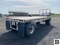 1981 INDEP Flatbed Trailer