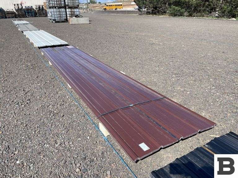 Brown Metal Roof Wall Panels