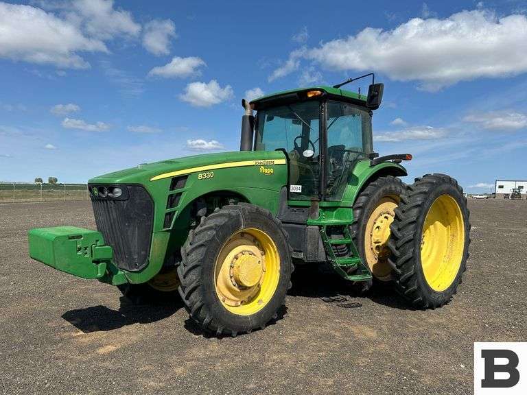 2008 John Deere 8330 Tractor - Plymouth, Wa - Booker Auction Company