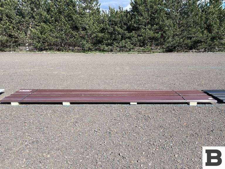Brown Metal Roof Wall Panels