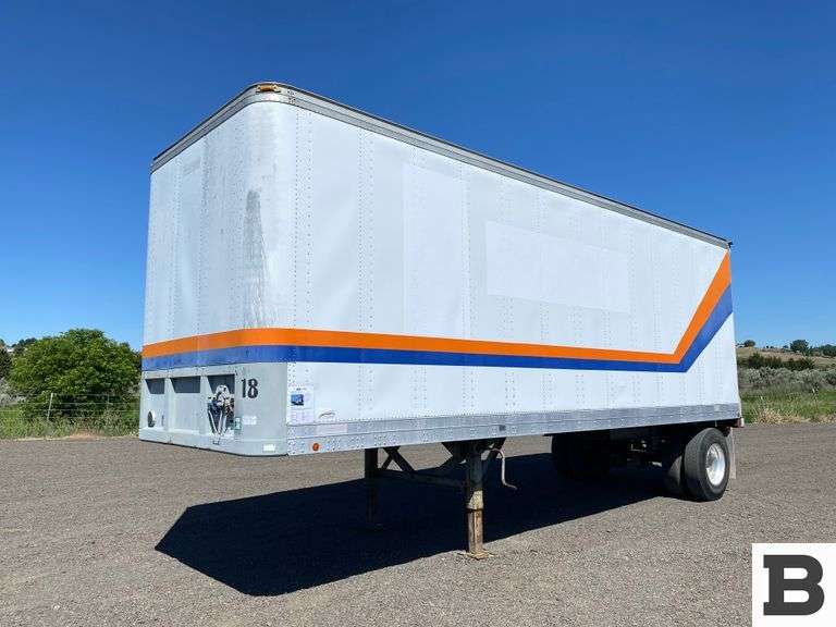 1992 Freuhauf Dry Van Trailer