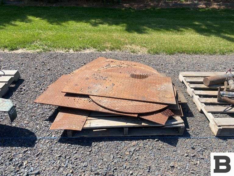 Diamond Plate Steel Sheets (Various sizes and shapes)