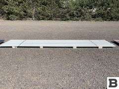White Metal Roof Panels