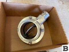 (2) 3" Stainless Butterfly Valves