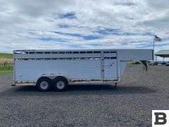 2001 Featherlite 5320 Stock Trailer