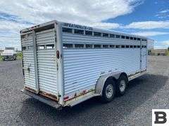 2001 Featherlite 5320 Stock Trailer