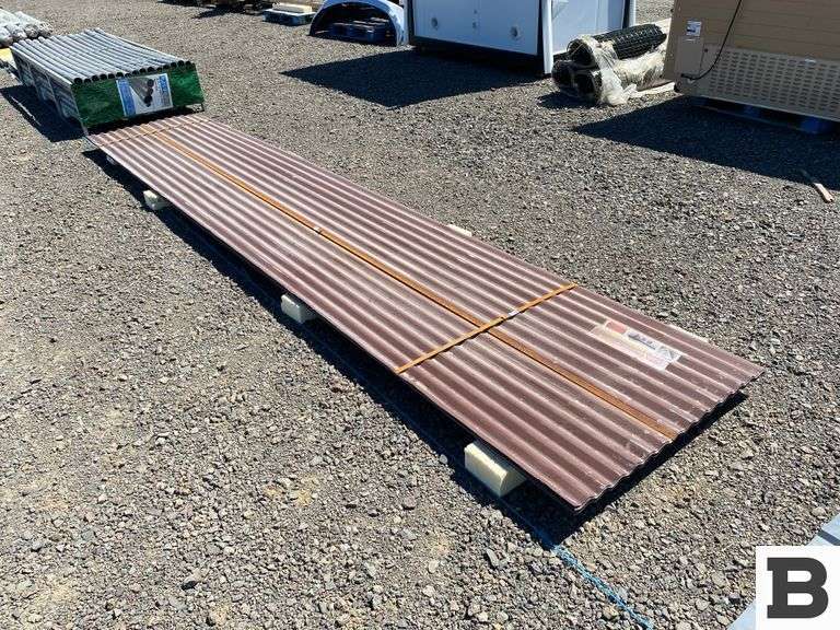 Brown Metal Roof Wall Panels