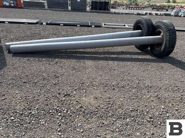 Custom Built 14' Free Standing Poles