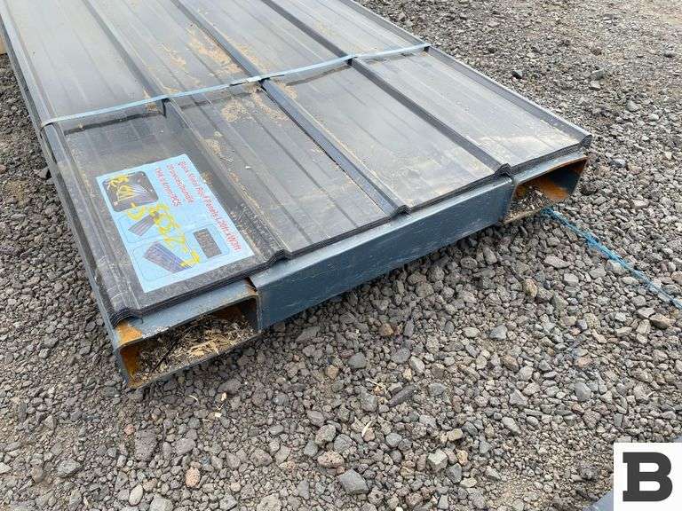 Black Metal Roof Panels