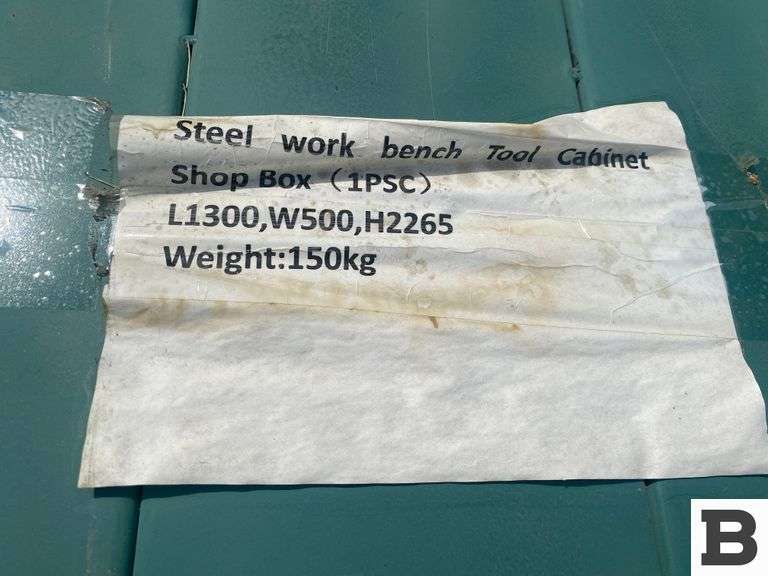 89”x47” Steel Workbench