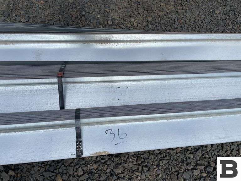 20' Tin Building Material Leftover From Metal Building Construction