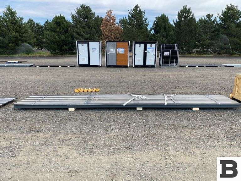 Black Metal Roof Panels