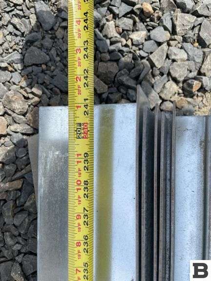 20' Tin Building Material Leftover From Metal Building Construction