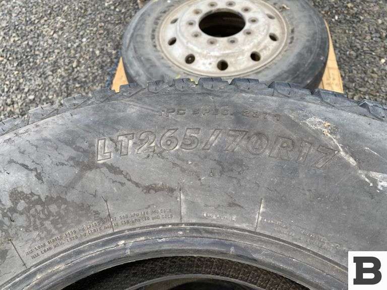 Firestone LT265/70R17 Tires - Booker Auction Company