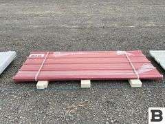 Polycarbonate Roof Panel in Red