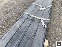 Black Metal Roof Panels