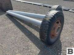 Custom Built 14' Free Standing Poles