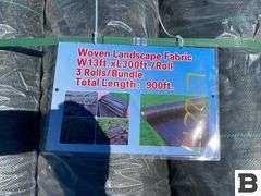Woven Landscape Fabric Rolls