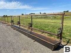 24' Adjustable Height Feed Bunk