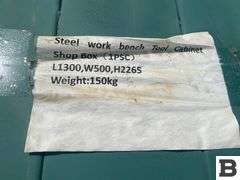 89”x47” Steel Workbench
