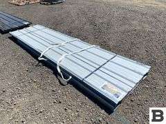 White Metal Roof Panels