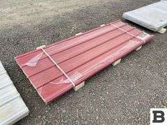 Polycarbonate Roof Panel in Red