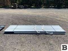White Metal Roof Panels