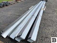20' Tin Building Material Leftover From Metal Building Construction