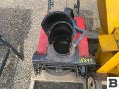 Toro 16" 98cc Snowthrower, International Wood Chipper