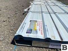 White Metal Roof Panels