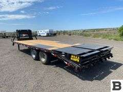 2025 Diamond T 10225DTF Gooseneck Flatbed Trailer