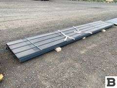 Black Metal Roof Panels