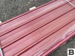 Polycarbonate Roof Panel in Red