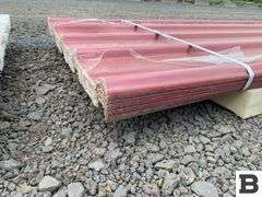 Polycarbonate Roof Panel in Red