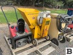 Toro 16" 98cc Snowthrower, International Wood Chipper
