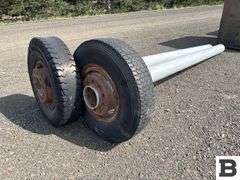 Custom Built 14' Free Standing Poles