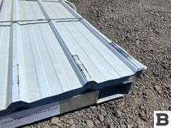 White Metal Roof Panels