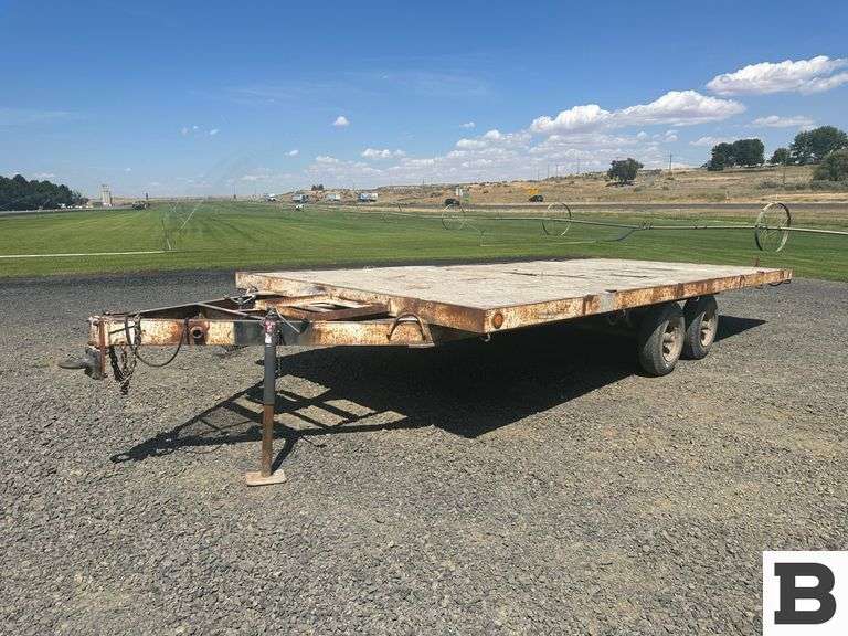 1985 Homemade Flatbed Trailer