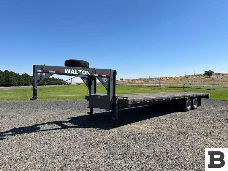 2022 Walton GF2430 Flatbed Trailer