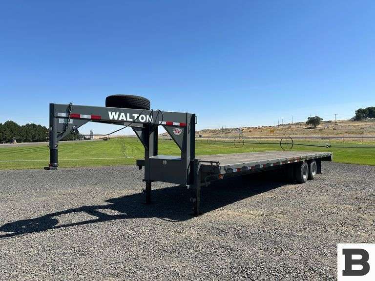 2022 Walton GF2430 Flatbed Trailer
