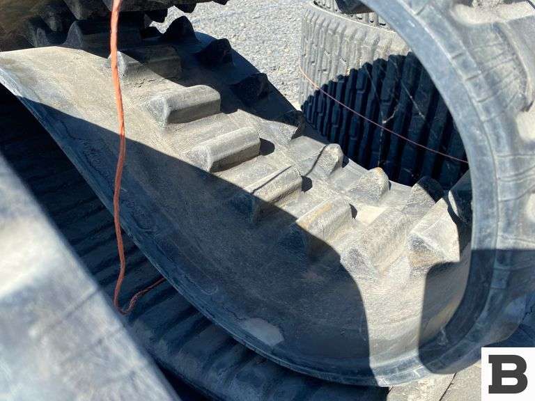 Terex PT70 18" Rubber Skid Steer Tracks