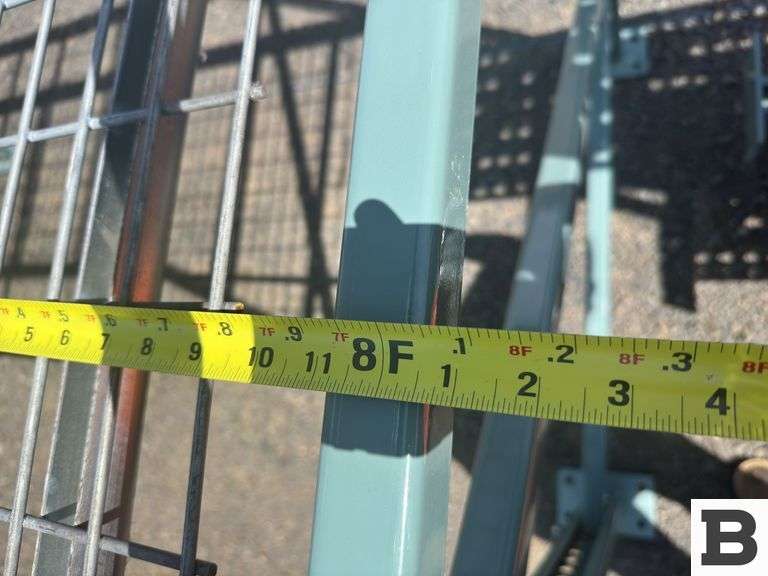 10' Single Section Pallet Racking