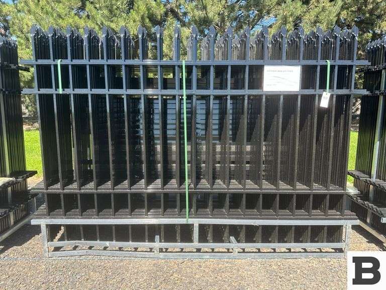10’x7’ Wrought Iron Site Fence