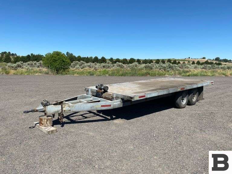 1986 Homemade Flatbed Trailer