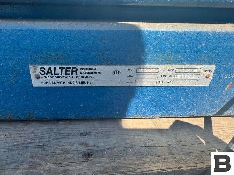 Salter Industrial Measurement 500KG Scales