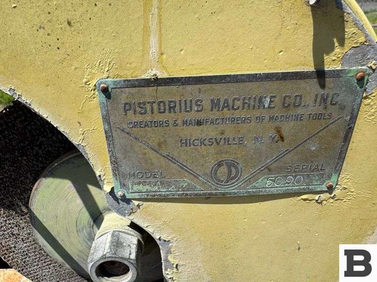 Pistorius Machine Model A Wet Saw