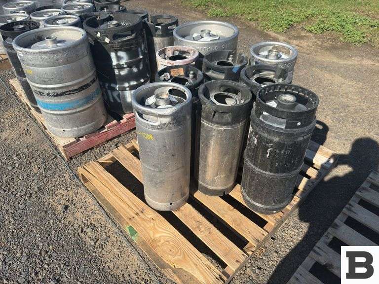 Stainless Steel 6 Barrel Open Kegs